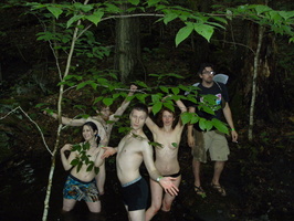 In the creek