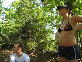 bryan and lindsey  ready to go