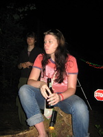 lindsey gets comfortable