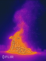 Temple blaze
