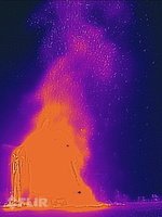 Temple blaze