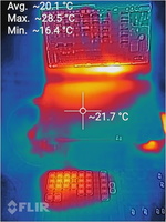 Diode laser control laptop & keypad